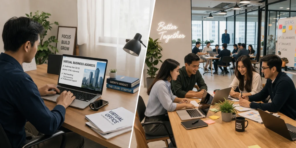 Virtual Office vs Coworking Space: Mana yang Lebih Cocok untuk Bisnismu?
