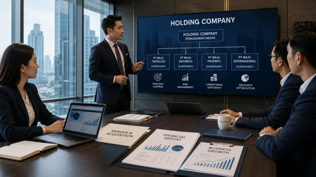 Holding Company: Pengertian, Jenis, Keuntungan, dan Kerugiannya