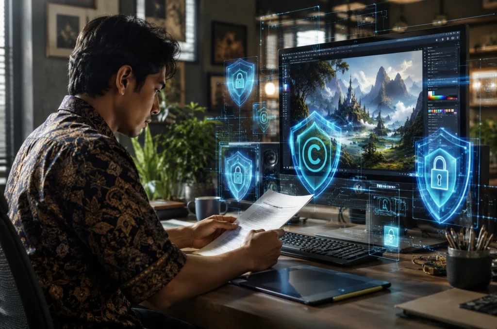 Hak Cipta AI: Pengertian dan Cara Melindungi Karya di Indonesia