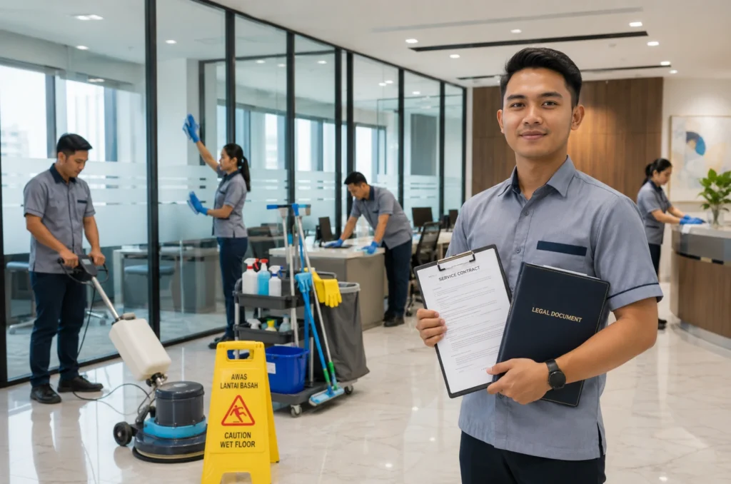 Izin Usaha Jasa Kebersihan: KBLI dan Cara Masuk Tender Pemerintah